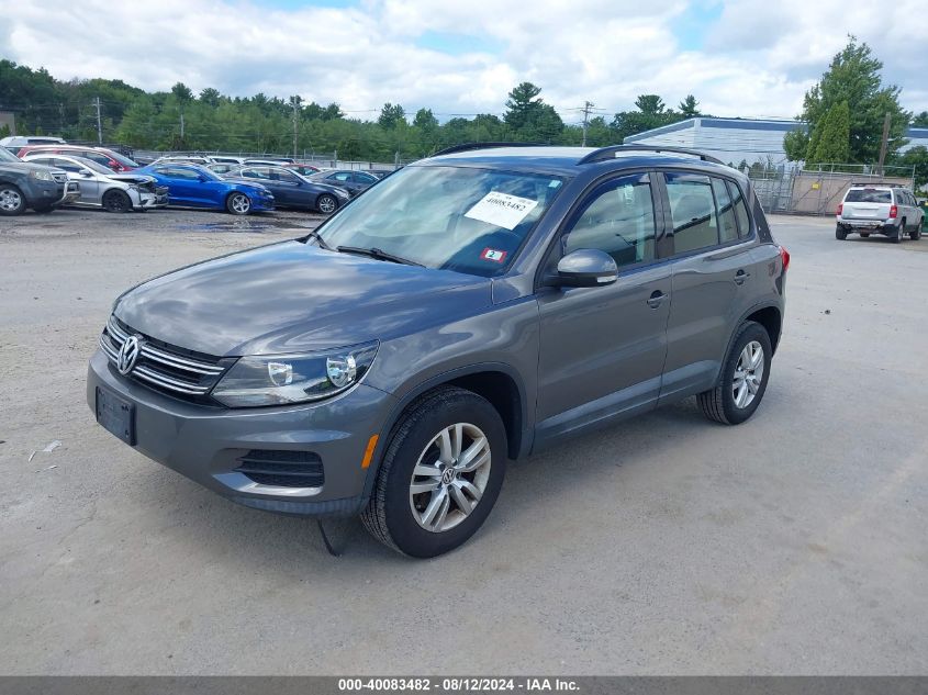 WVGBV7AX3FW576469 2015 VOLKSWAGEN TIGUAN - Image 2