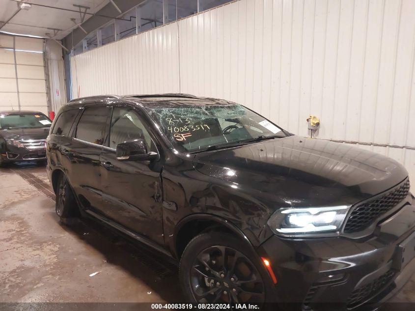 2021 Dodge Durango Gt Plus Awd VIN: 1C4RDJDGXMC555986 Lot: 40083519