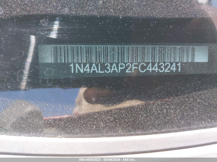 1N4AL3AP2FC443241 2015 NISSAN ALTIMA - Image 12