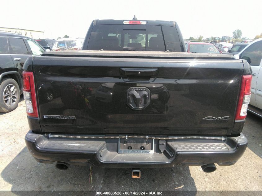 2021 Ram 1500 Big Horn 4X4 5'7 Box VIN: 1C6SRFFT6MN521369 Lot: 40083528