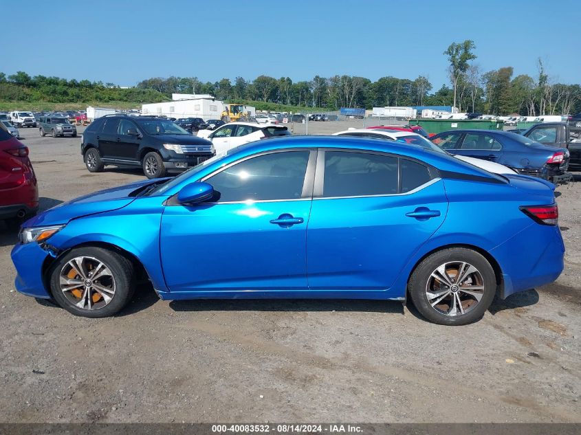 2020 Nissan Sentra Sv Xtronic Cvt VIN: 3N1AB8CV3LY254027 Lot: 40083532