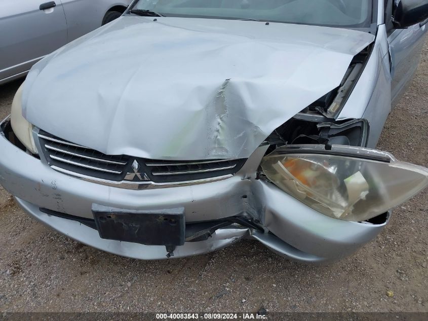 2006 Mitsubishi Lancer Es/Se VIN: JA3AJ26E46U049847 Lot: 40083543