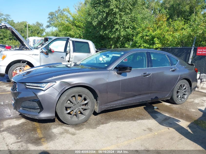 2021 Acura Tlx Standard VIN: 19UUB6F32MA005931 Lot: 40083554