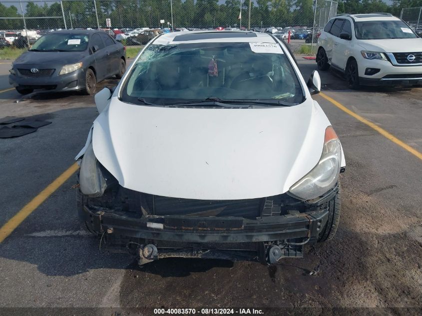 2012 Hyundai Elantra Limited VIN: 5NPDH4AE6CH081492 Lot: 40083570