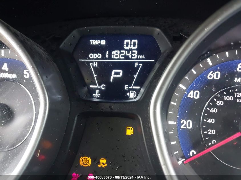 2012 Hyundai Elantra Limited VIN: 5NPDH4AE6CH081492 Lot: 40083570