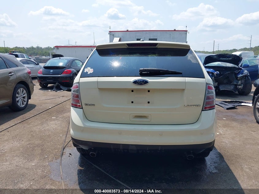 2008 Ford Edge Limited VIN: 2FMDK39C58BA54460 Lot: 40083573