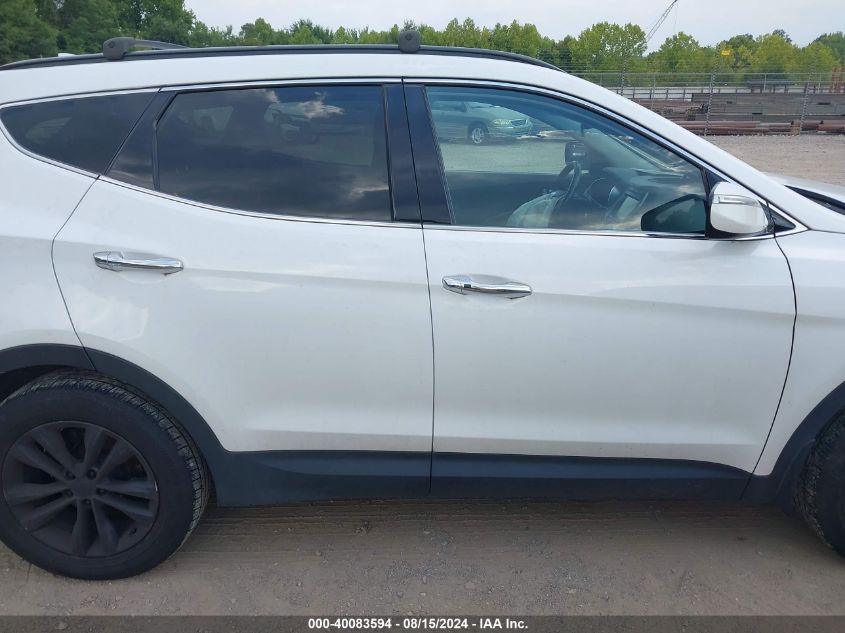 2018 Hyundai Santa Fe Sport 2.0T VIN: 5XYZUDLA9JG550364 Lot: 40083594