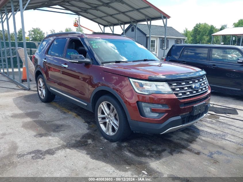 1FM5K8D82GGB59646 2016 FORD EXPLORER - Image 1