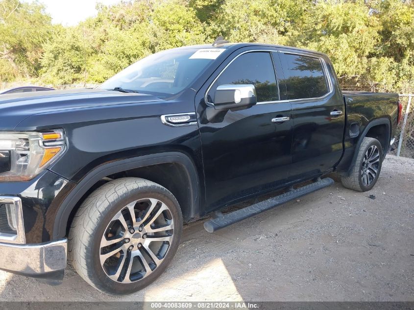2019 GMC Sierra 1500 Slt VIN: 1GTU8DED7KZ110572 Lot: 40083609
