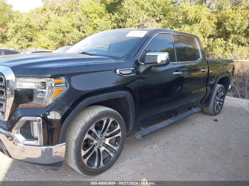 2019 GMC Sierra 1500 Slt VIN: 1GTU8DED7KZ110572 Lot: 40083609