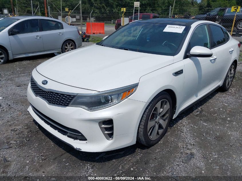 2016 Kia Optima Sx Turbo VIN: 5XXGW4L27GG014309 Lot: 40083622