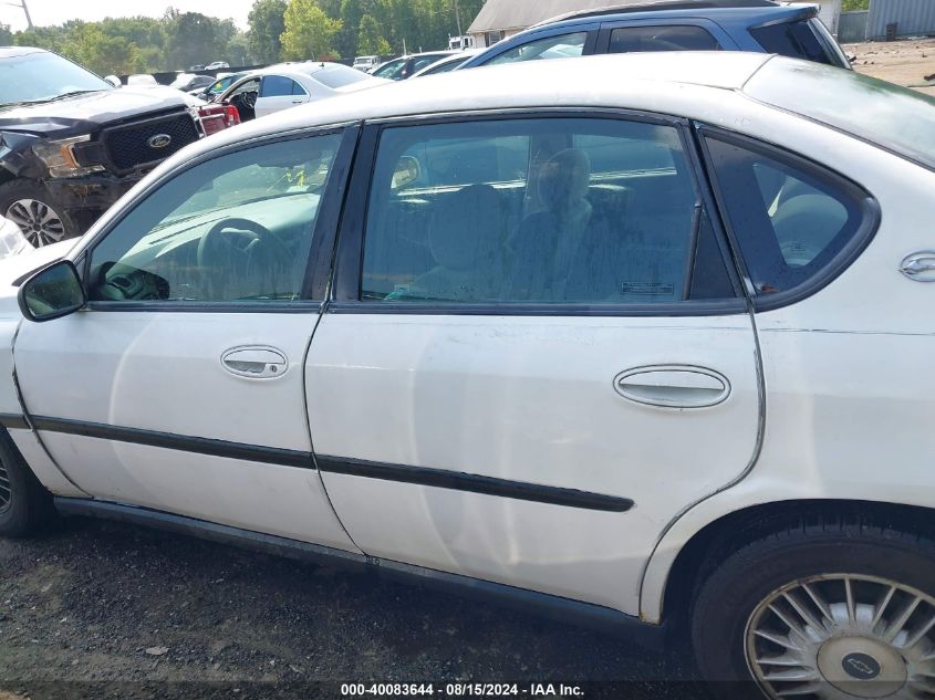 2000 Chevrolet Impala VIN: 2G1WF55E8Y9106555 Lot: 40083644