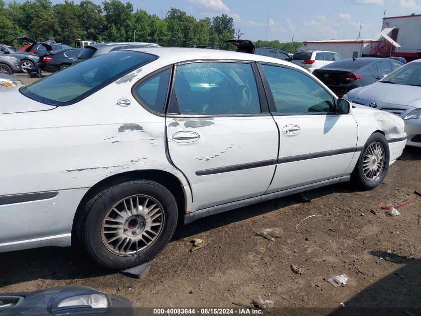 2000 Chevrolet Impala VIN: 2G1WF55E8Y9106555 Lot: 40083644