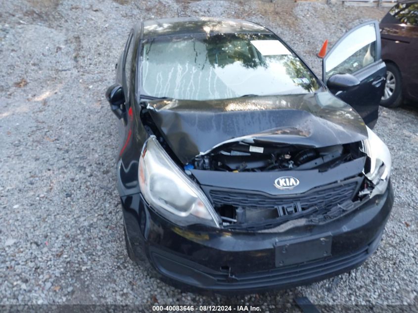 2015 Kia Rio Lx VIN: KNADM4A37F6443576 Lot: 40083646