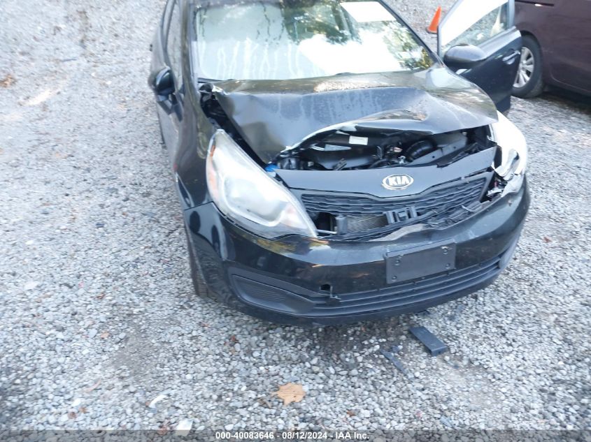 2015 Kia Rio Lx VIN: KNADM4A37F6443576 Lot: 40083646