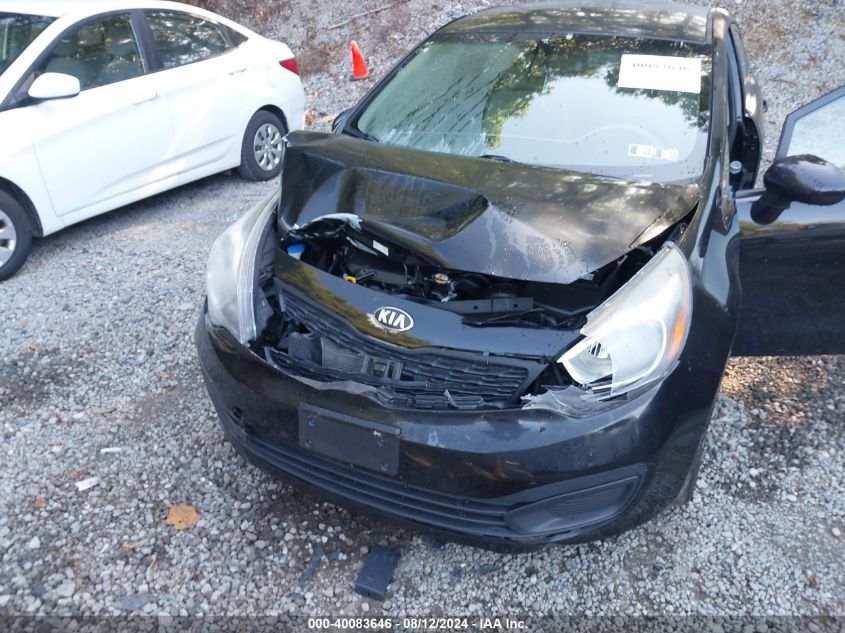 2015 Kia Rio Lx VIN: KNADM4A37F6443576 Lot: 40083646