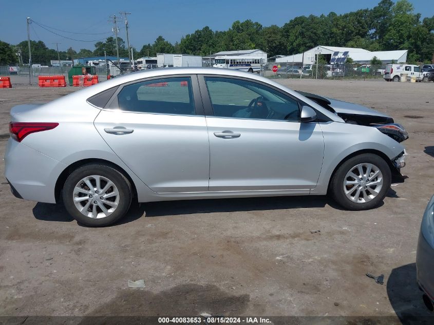 2022 Hyundai Accent Sel VIN: 3KPC24A64NE162830 Lot: 40083653