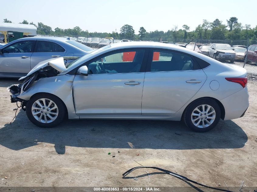 2022 Hyundai Accent Sel VIN: 3KPC24A64NE162830 Lot: 40083653