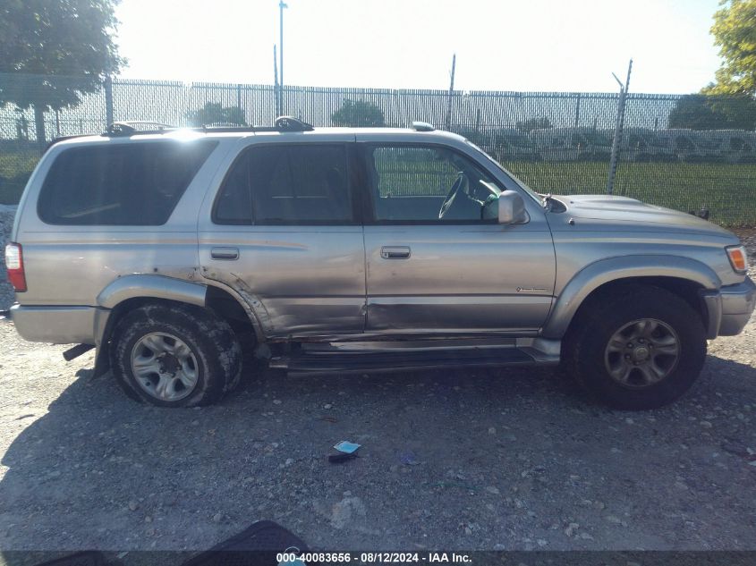 2002 Toyota 4Runner Sr5 V6 VIN: JT3HN86R420391394 Lot: 40083656