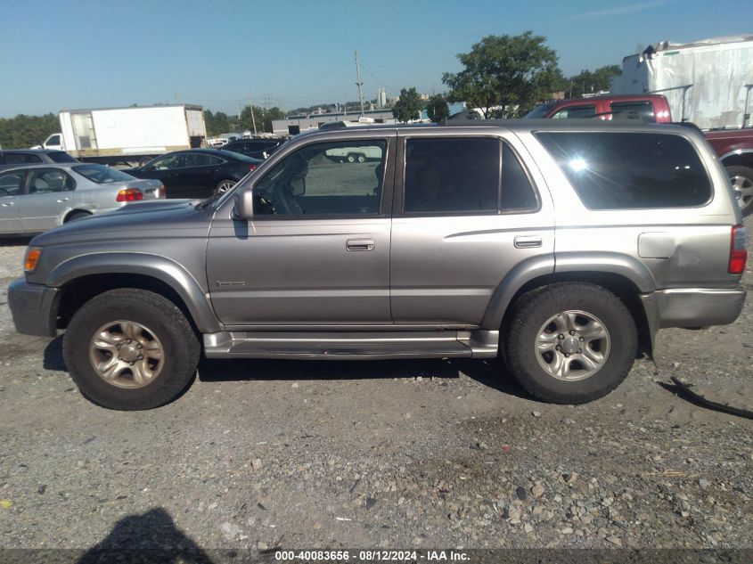 2002 Toyota 4Runner Sr5 V6 VIN: JT3HN86R420391394 Lot: 40083656