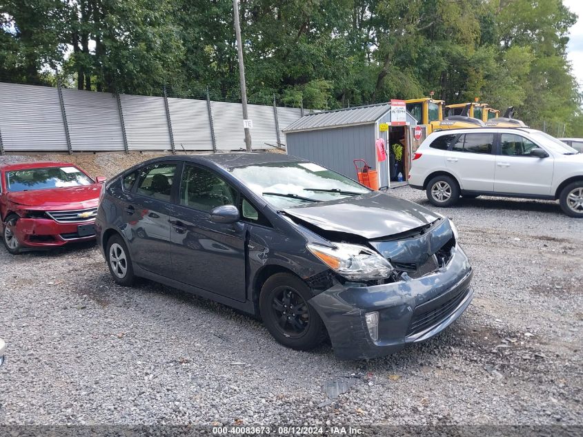 2013 Toyota Prius Three VIN: JTDKN3DU2D5628918 Lot: 40083673