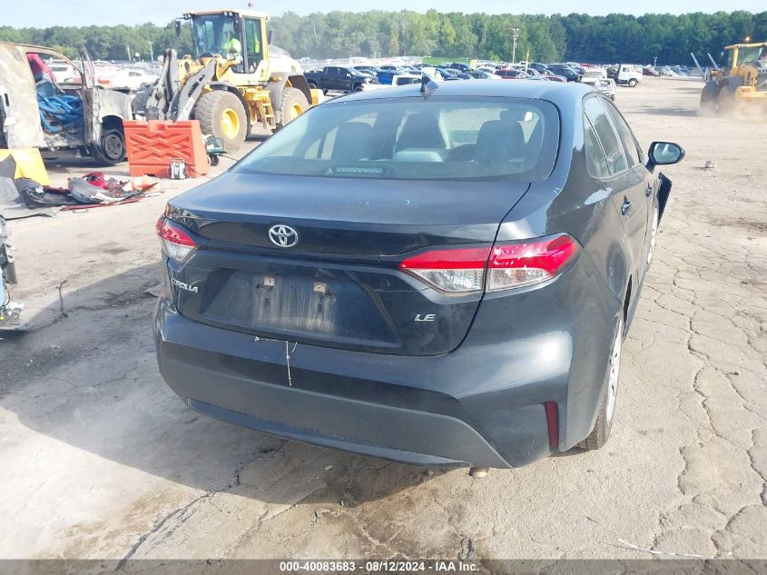 2020 Toyota Corolla Le VIN: 5YFEPRAE8LP133938 Lot: 40083683