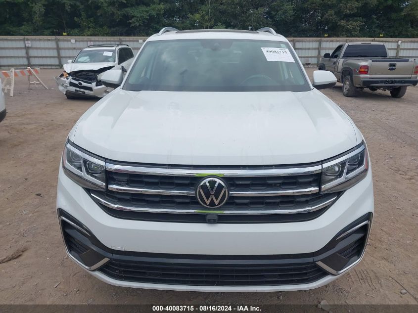 2022 Volkswagen Atlas 3.6L V6 Sel Premium R-Line VIN: 1V2FR2CA8NC522959 Lot: 40083715