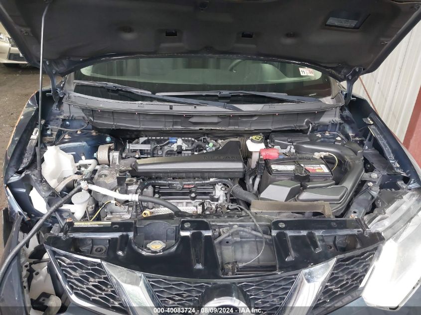 2016 Nissan Rogue Sv VIN: KNMAT2MV0GP615467 Lot: 40083724