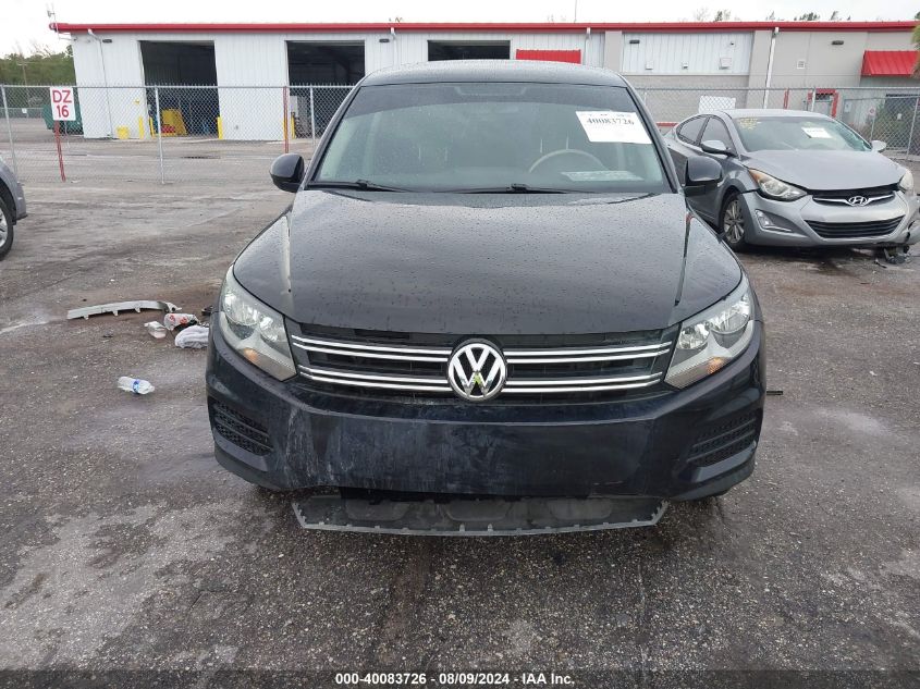 2017 Volkswagen Tiguan 2.0T/2.0T S VIN: WVGAV7AX0HK048846 Lot: 40083726