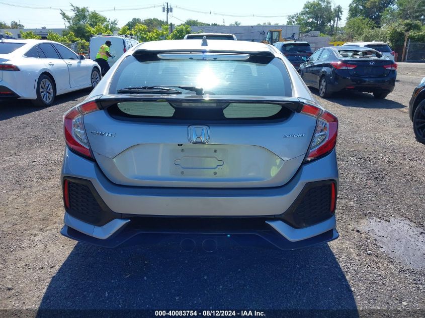 2018 Honda Civic Sport VIN: SHHFK7H40JU408486 Lot: 40083754