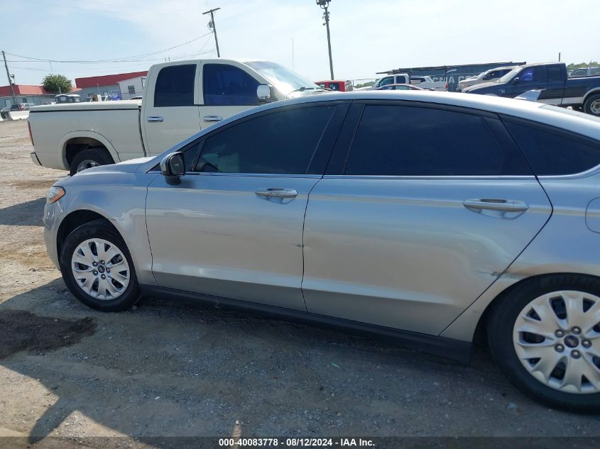 2020 Ford Fusion S VIN: 3FA6P0G77LR235255 Lot: 40083778