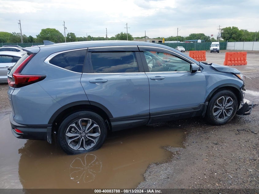 2021 HONDA CR-V AWD EX-L - 7FARW2H84ME027029