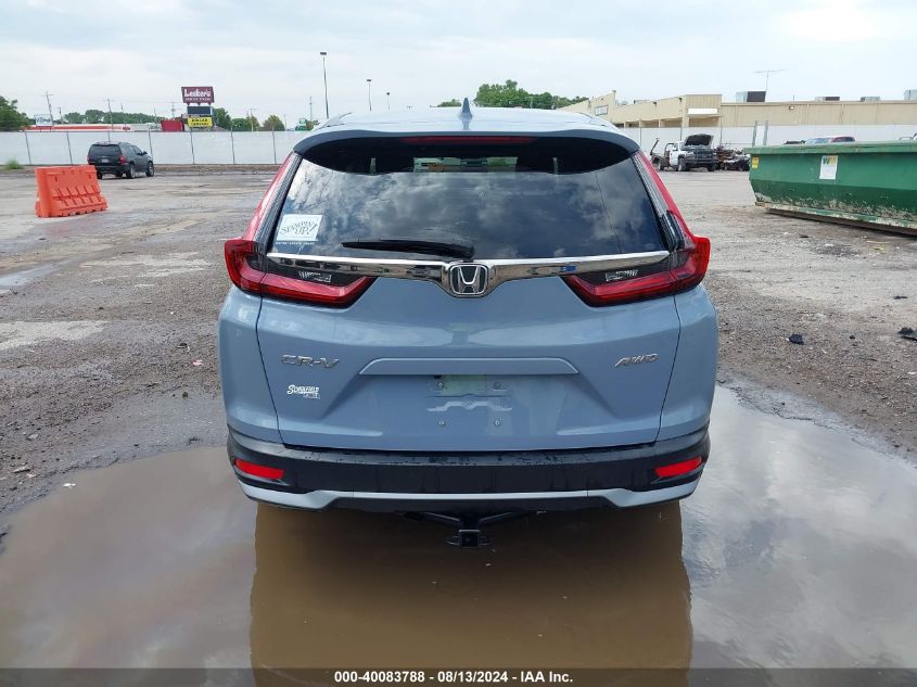 2021 Honda Cr-V Awd Ex-L VIN: 7FARW2H84ME027029 Lot: 40083788