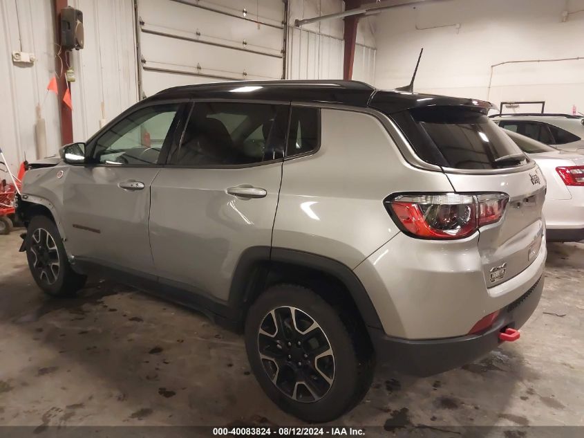 2021 Jeep Compass Trailhawk 4X4 VIN: 3C4NJDDB7MT589272 Lot: 40083824