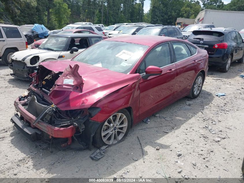 3FA6P0HD7KR100506 2019 FORD FUSION - Image 2