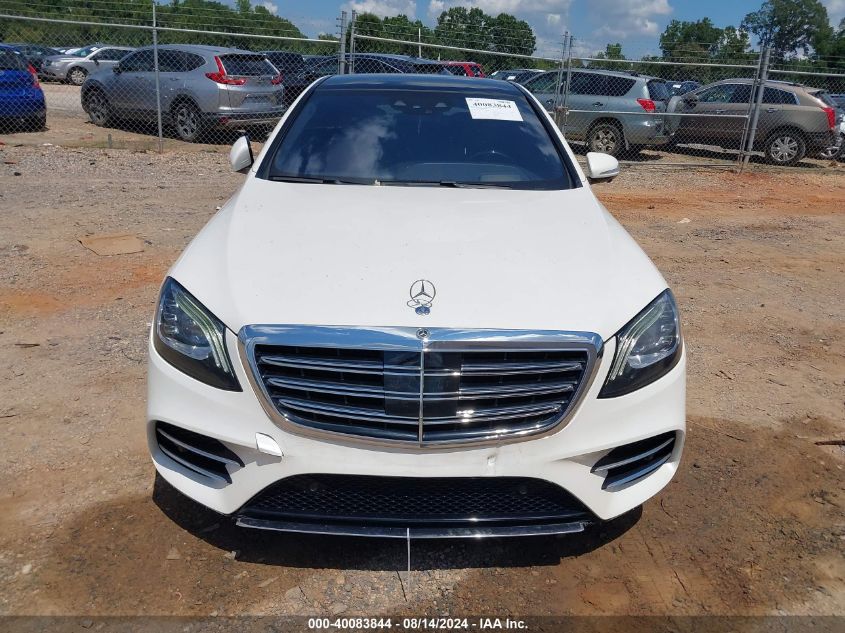 2018 Mercedes-Benz S 560 VIN: WDDUG8DB9JA401720 Lot: 40083844