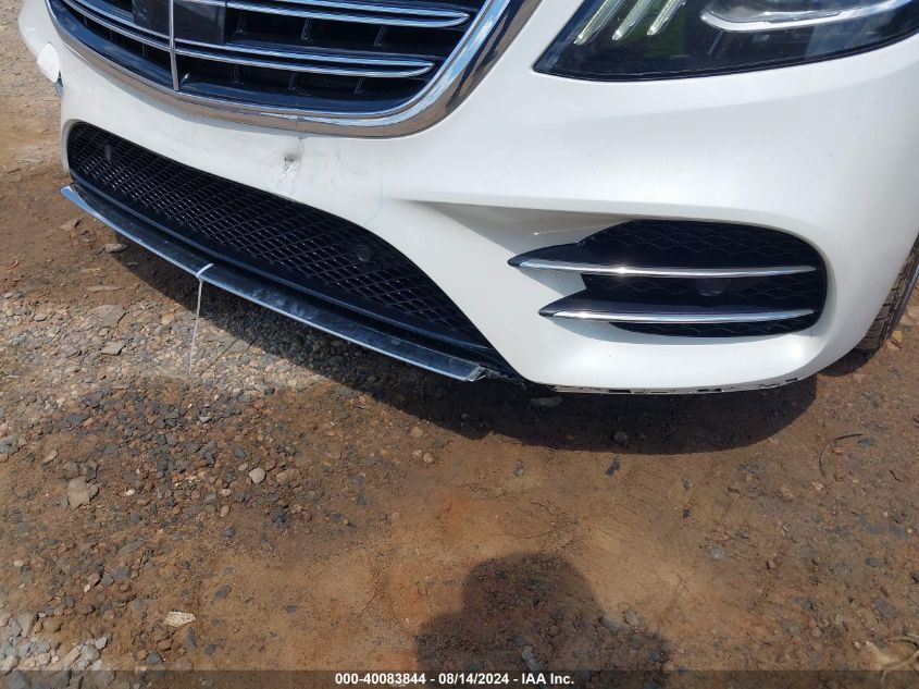 2018 Mercedes-Benz S 560 VIN: WDDUG8DB9JA401720 Lot: 40083844