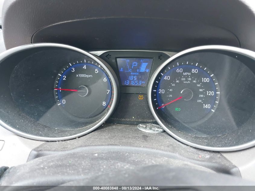 2013 Hyundai Tucson Gls VIN: KM8JUCAC2DU767068 Lot: 40083848