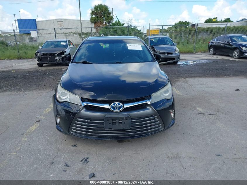 2016 Toyota Camry Hybrid Le VIN: 4T1BD1FK4GU185051 Lot: 40083857