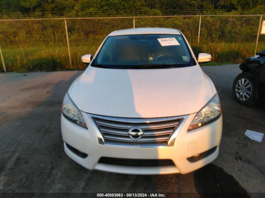 2013 Nissan Sentra Sl VIN: 3N1AB7AP2DL645487 Lot: 40083863