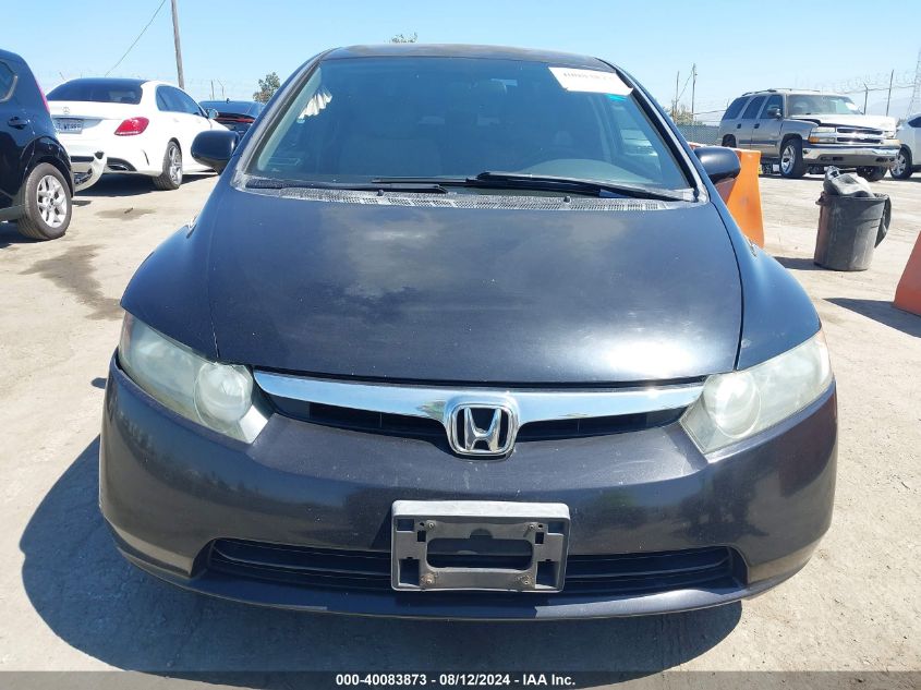 2007 Honda Civic Lx VIN: 2HGFA15557H306653 Lot: 40083873