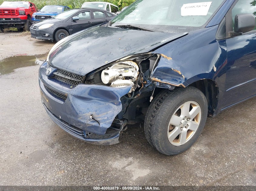 2005 Toyota Sienna Le VIN: 5TDZA23C65S286110 Lot: 40083879