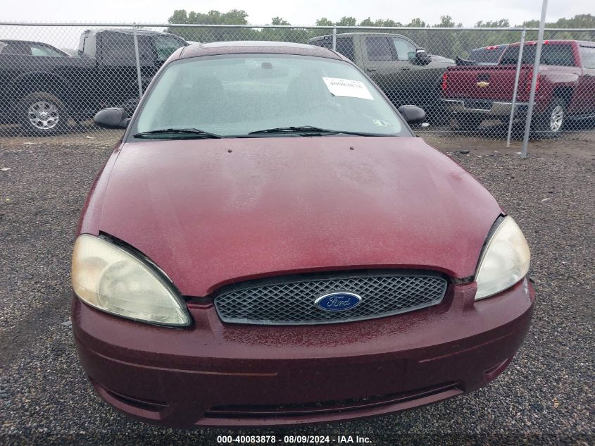 2007 Ford Taurus Se VIN: 1FAFP53U87A110838 Lot: 40083878