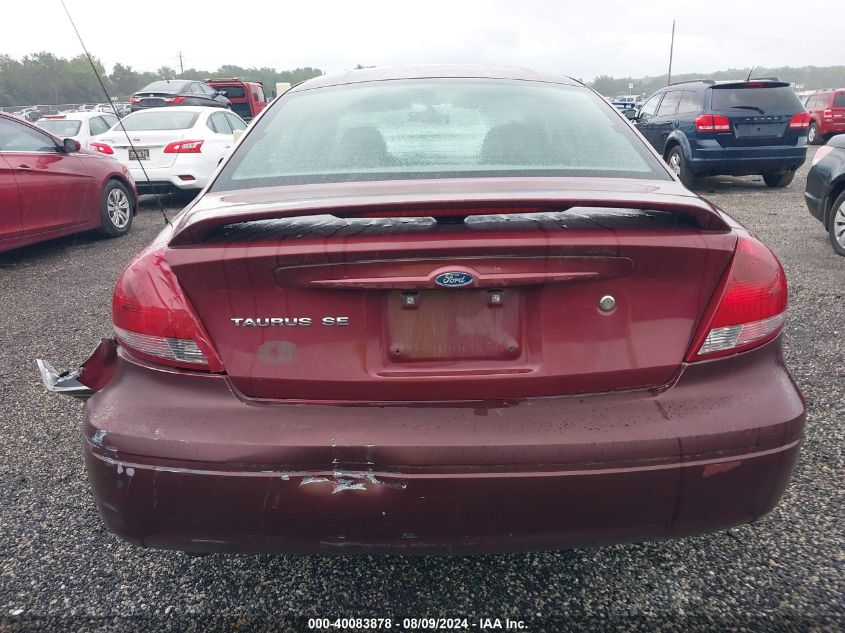 2007 Ford Taurus Se VIN: 1FAFP53U87A110838 Lot: 40083878