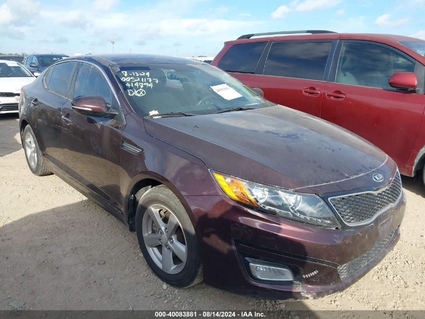 5XXGM4A79FG414794 2015 KIA OPTIMA - Image 1