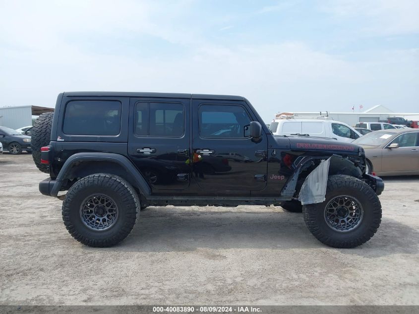 2019 Jeep Wrangler Unlimited Rubicon VIN: 1C4HJXFN0KW601212 Lot: 40083890