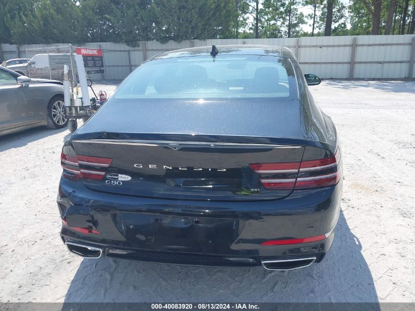 2021 Genesis G80 3.5T Rwd VIN: KMTGC4SD4MU047979 Lot: 40083920