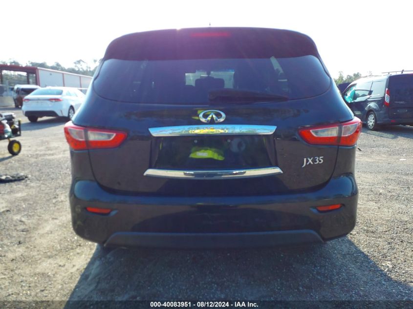 2013 Infiniti Jx35 VIN: 5N1AL0MN6DC301843 Lot: 40083951