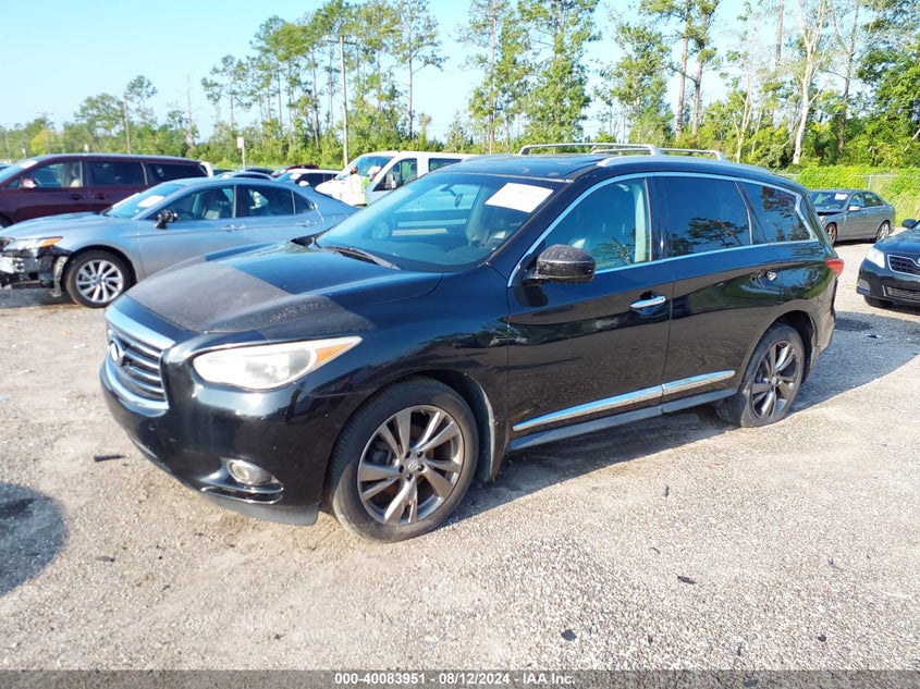 2013 Infiniti Jx35 VIN: 5N1AL0MN6DC301843 Lot: 40083951