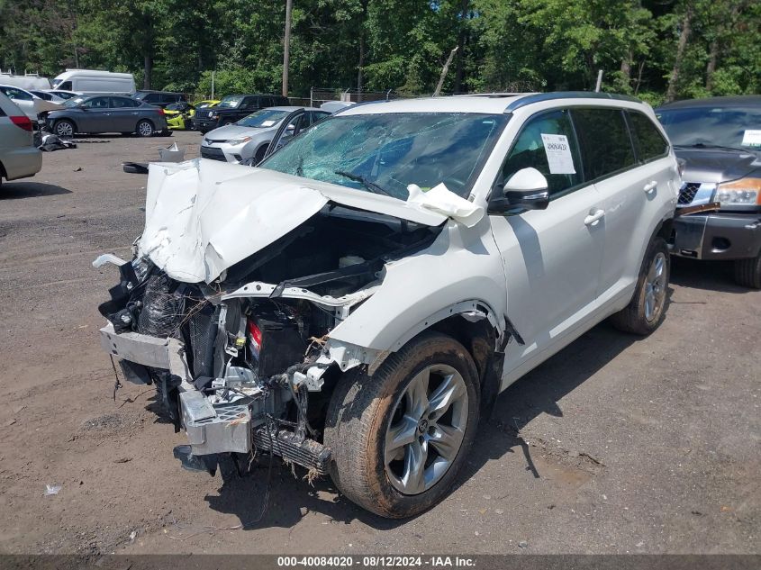 2016 TOYOTA HIGHLANDER LIMITED V6 - 5TDDKRFH3GS277262